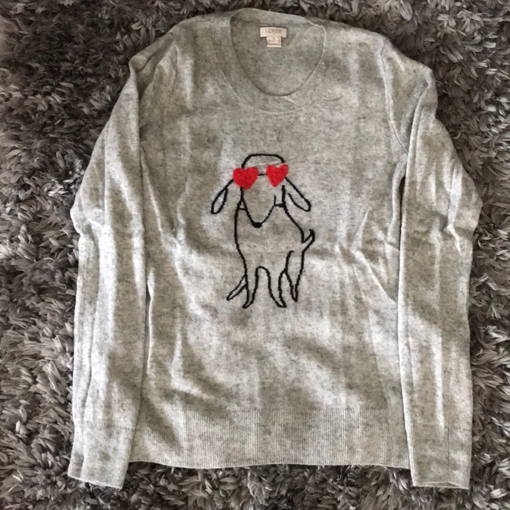 Dog ❤️ J. Crew sweater